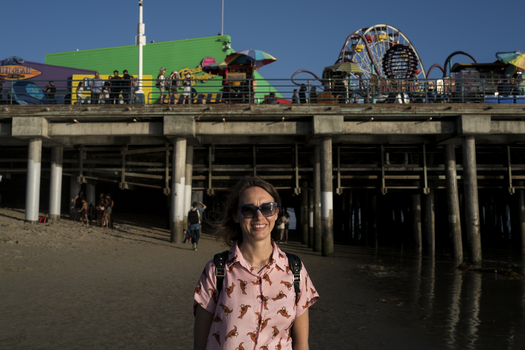 Luna Park sul molo di Santa Monica