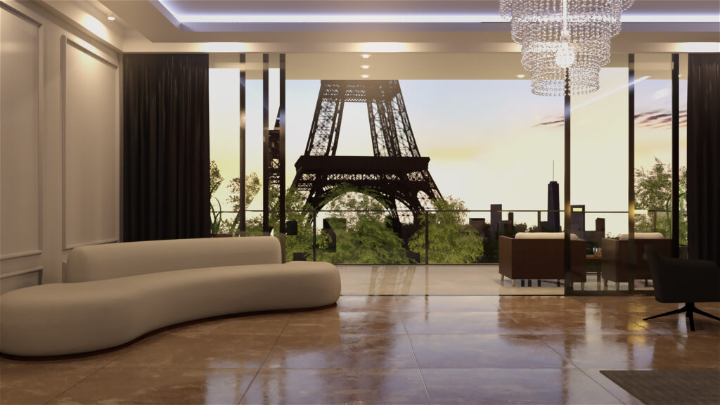 Parigi hotel di lusso con colazione senza glutine e vista sui tetti